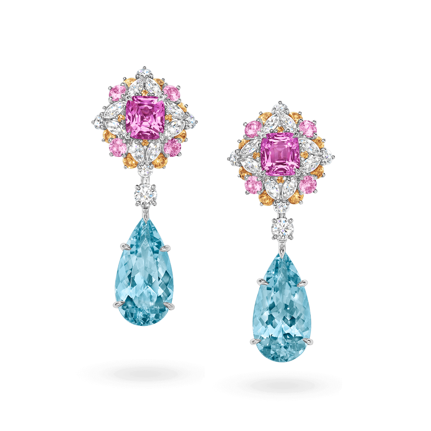 Winston Candy Aquamarine Drop Earrings