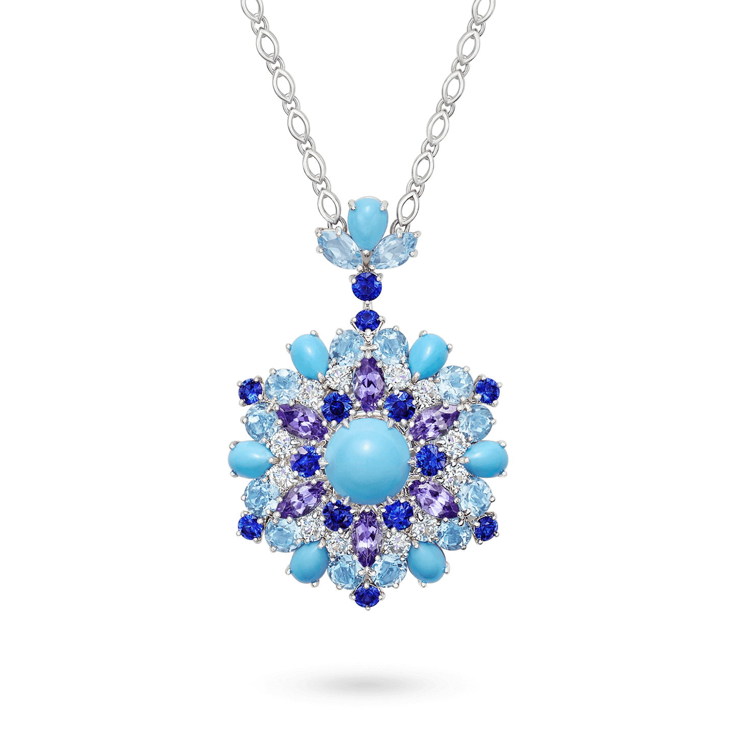 Winston Kaleidoscope Turquoise Pendant by Harry Winston. 